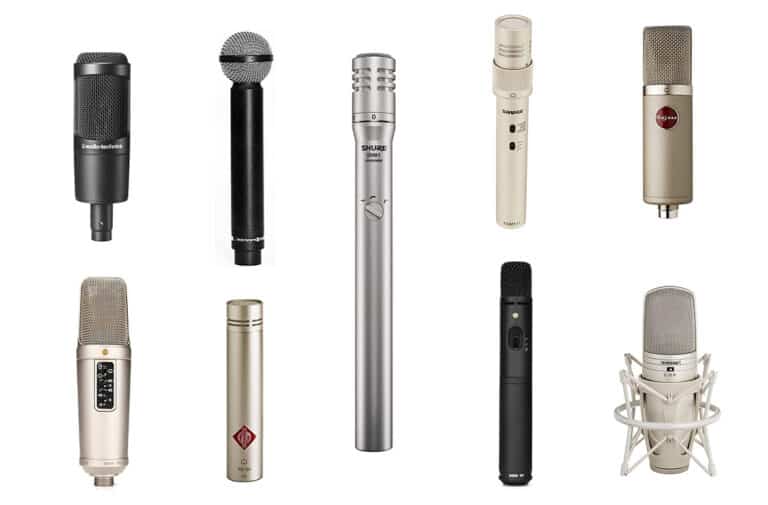 9 Best Microphones For Recording Acoustic Guitar That Sound Amazing