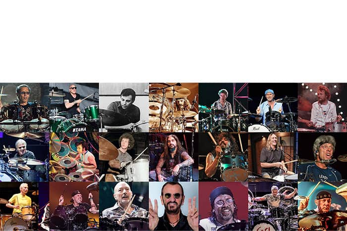 Best rock drummers of all time