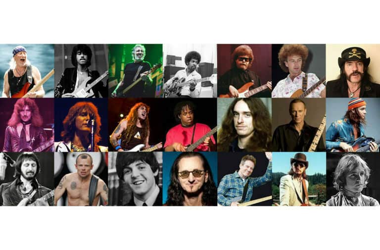 21 Best Rock Bassists of All-Time Who Were Integral